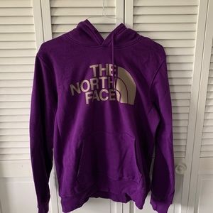 The North Face Purple Hoodie Size M